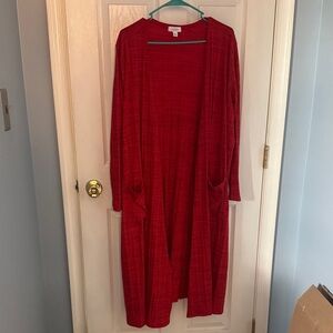 LuLaRoe Scarlet Open Cardigan